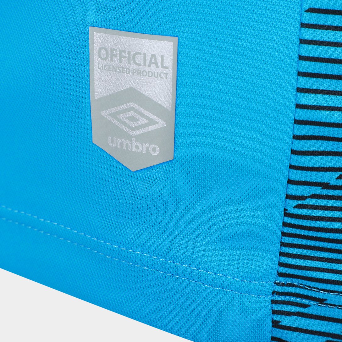 Camisa Santos 25/26 Goleiro Umbro Masculina - Azul+Preto