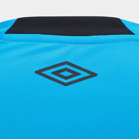 Camisa Santos 25/26 Goleiro Umbro Masculina - Azul+Preto