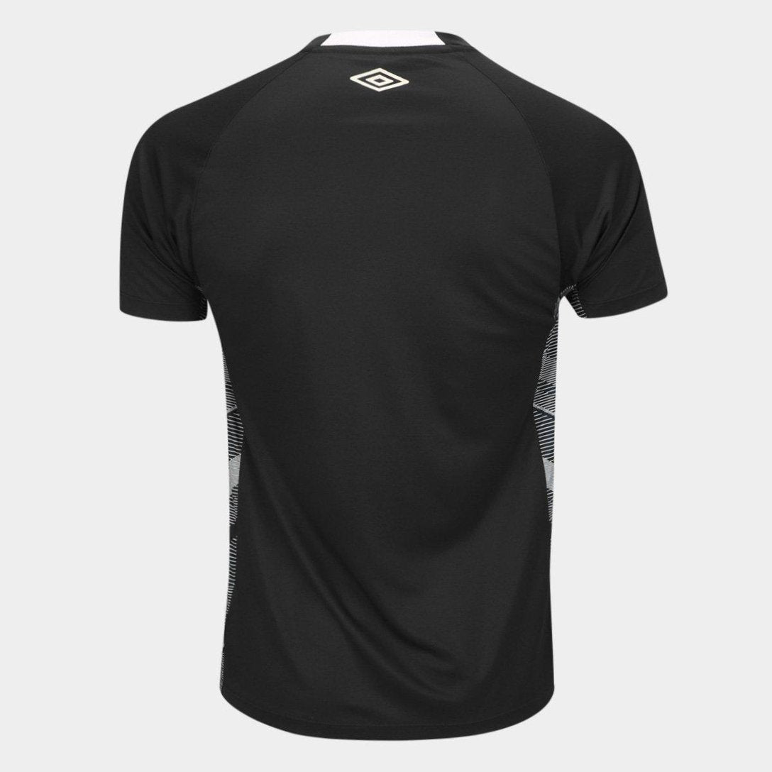 Camisa Santos 25/26 Goleiro Umbro Masculina - Preto+Bege