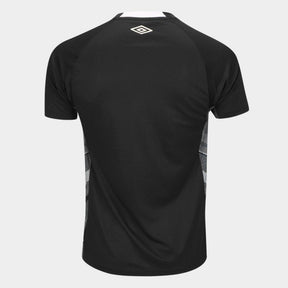 Camisa Santos 25/26 Goleiro Umbro Masculina - Preto+Bege