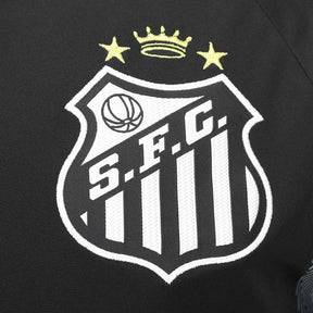 Camisa Santos 25/26 Goleiro Umbro Masculina - Preto+Bege