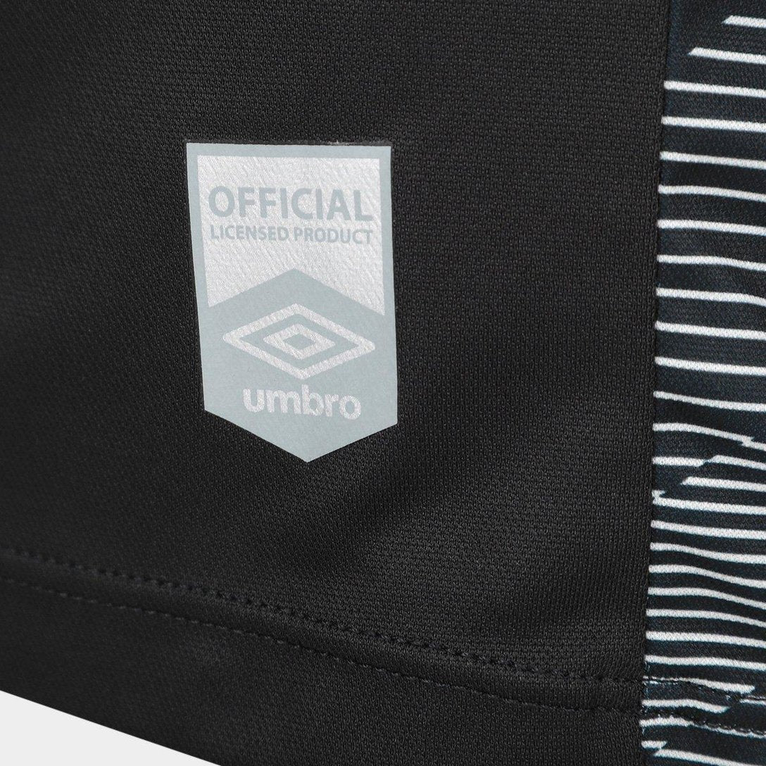 Camisa Santos 25/26 Goleiro Umbro Masculina - Preto+Bege