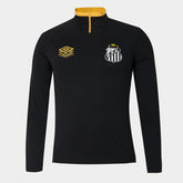 Blusa Santos 25/26 Treino Umbro Masculina - Preto+Amarelo