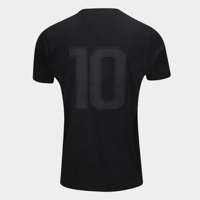 Camisa Santos Monocromatica Masculina - Preto