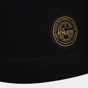 Camisa Santos Monocromatica Masculina - Preto