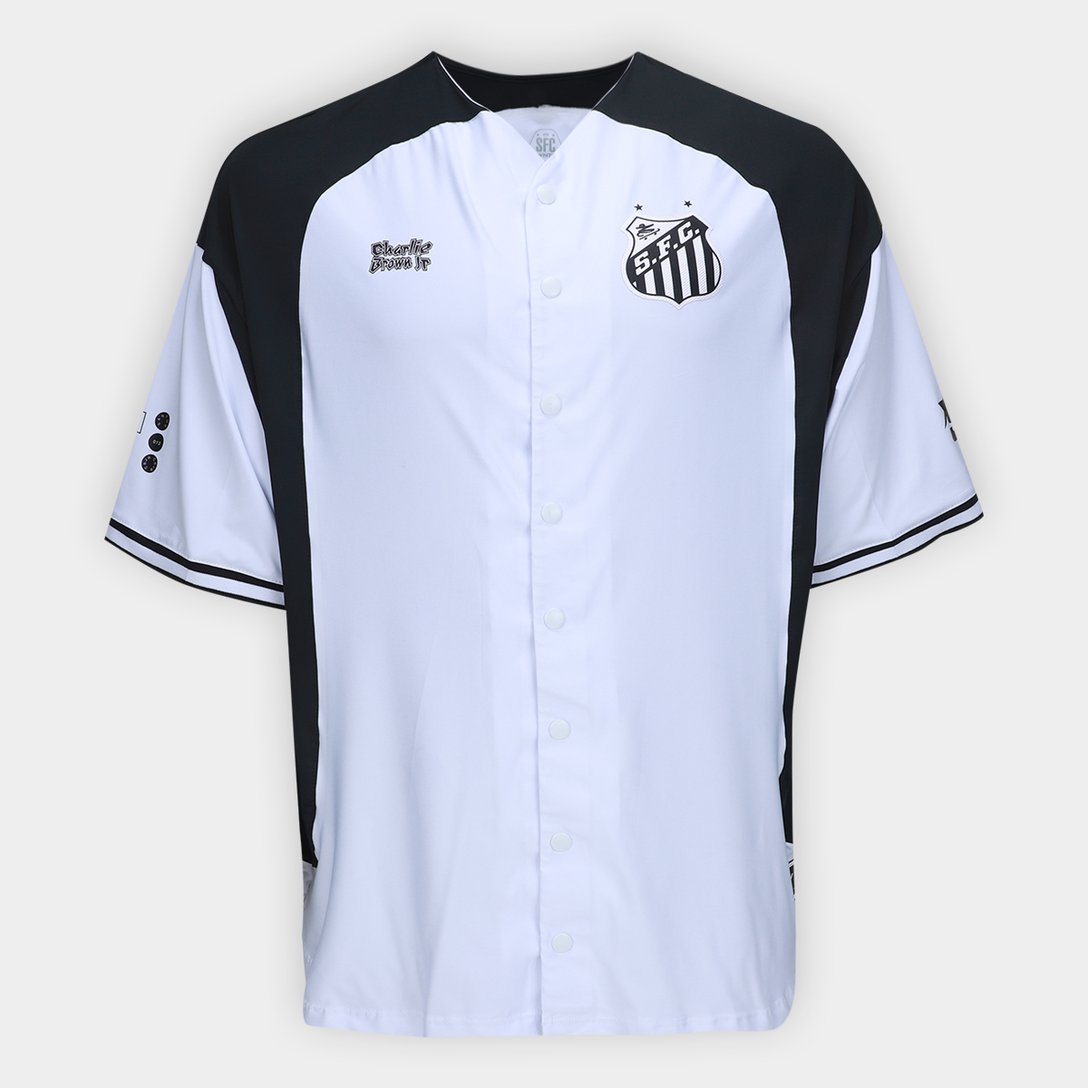 Camiseta Santos Som das Ruas Masculina - Branco